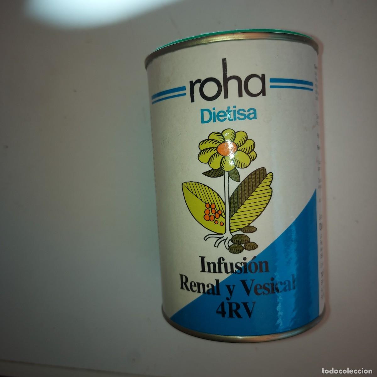 Cajas y cajitas met&aacute;licas: ANTIGUO BOTE ROA DIETISA, INFUSION RENAL