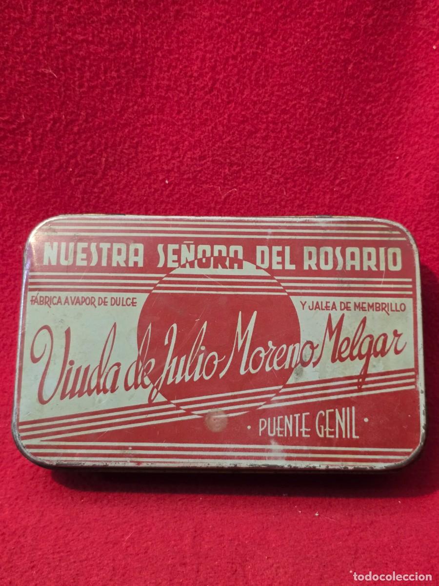 Cajas y cajitas met&aacute;licas: CAJA LITOGRAFIADA DULCE DE MEMBRILLO