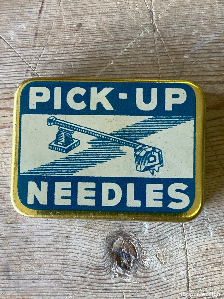 Cajas y cajitas met&aacute;licas: Cajita agujas gram&oacute;fono - PICK-UP NEEDLES - ver fotos