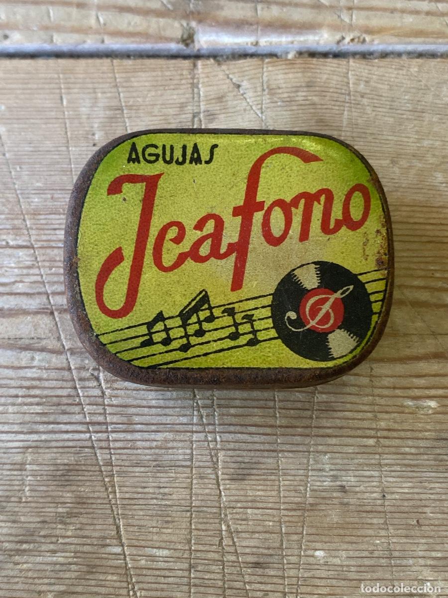 Cajas y cajitas met&aacute;licas: Cajita agujas gram&oacute;fono - JEAFONO - ver fotos