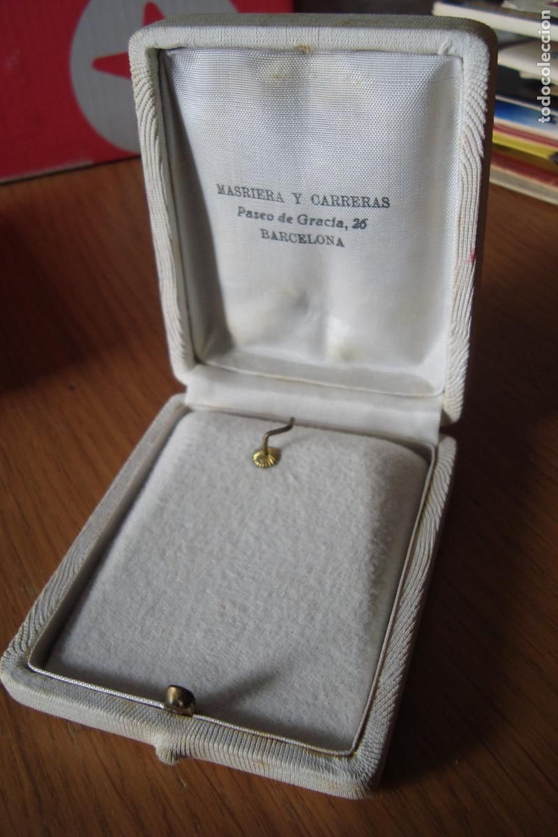 Cajas y cajitas met&aacute;licas: ANTIGUA CAJITA O ESTUCHE DE JOYERIA MASRIERA Y CARRERAS. BARCELONA SIGLO XX.