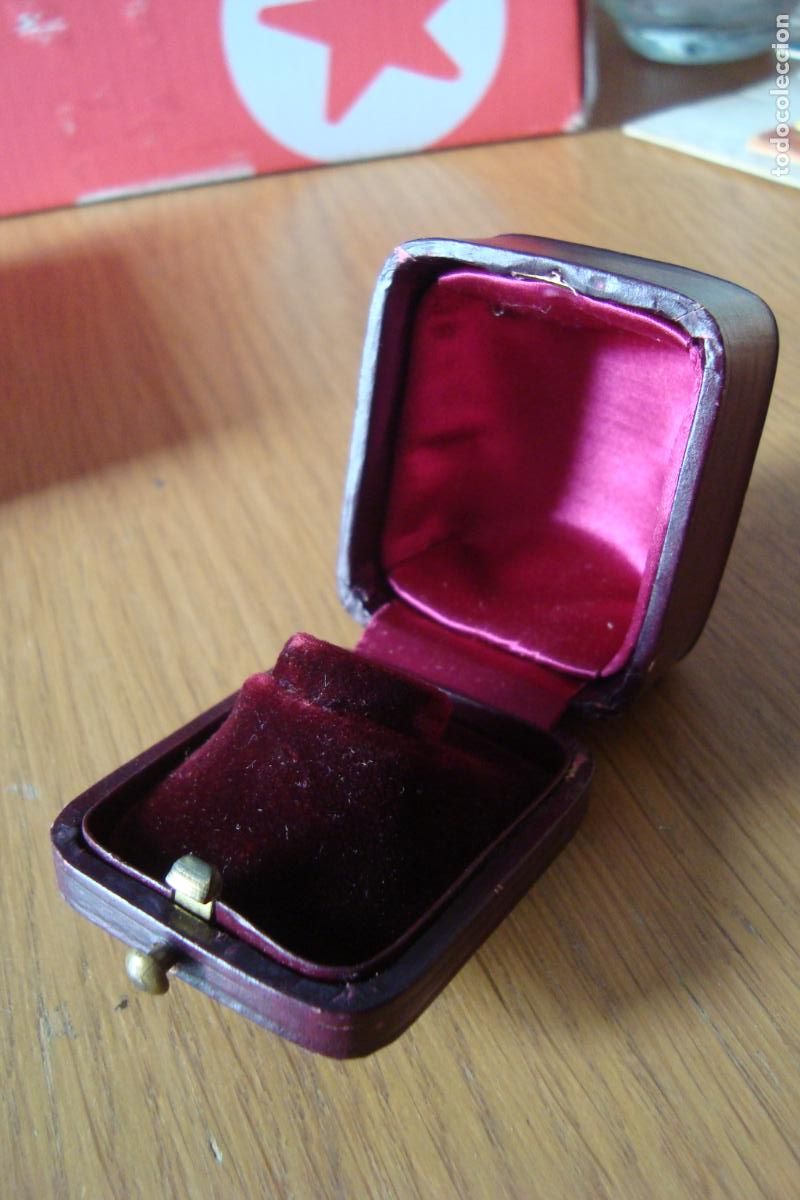 Cajas y cajitas met&aacute;licas: ANTIGUA CAJITA O ESTUCHE DE JOYERIA ISLA DE CUBA. LOPEZ Y LLEONART. BARCELONA SIGLO XX