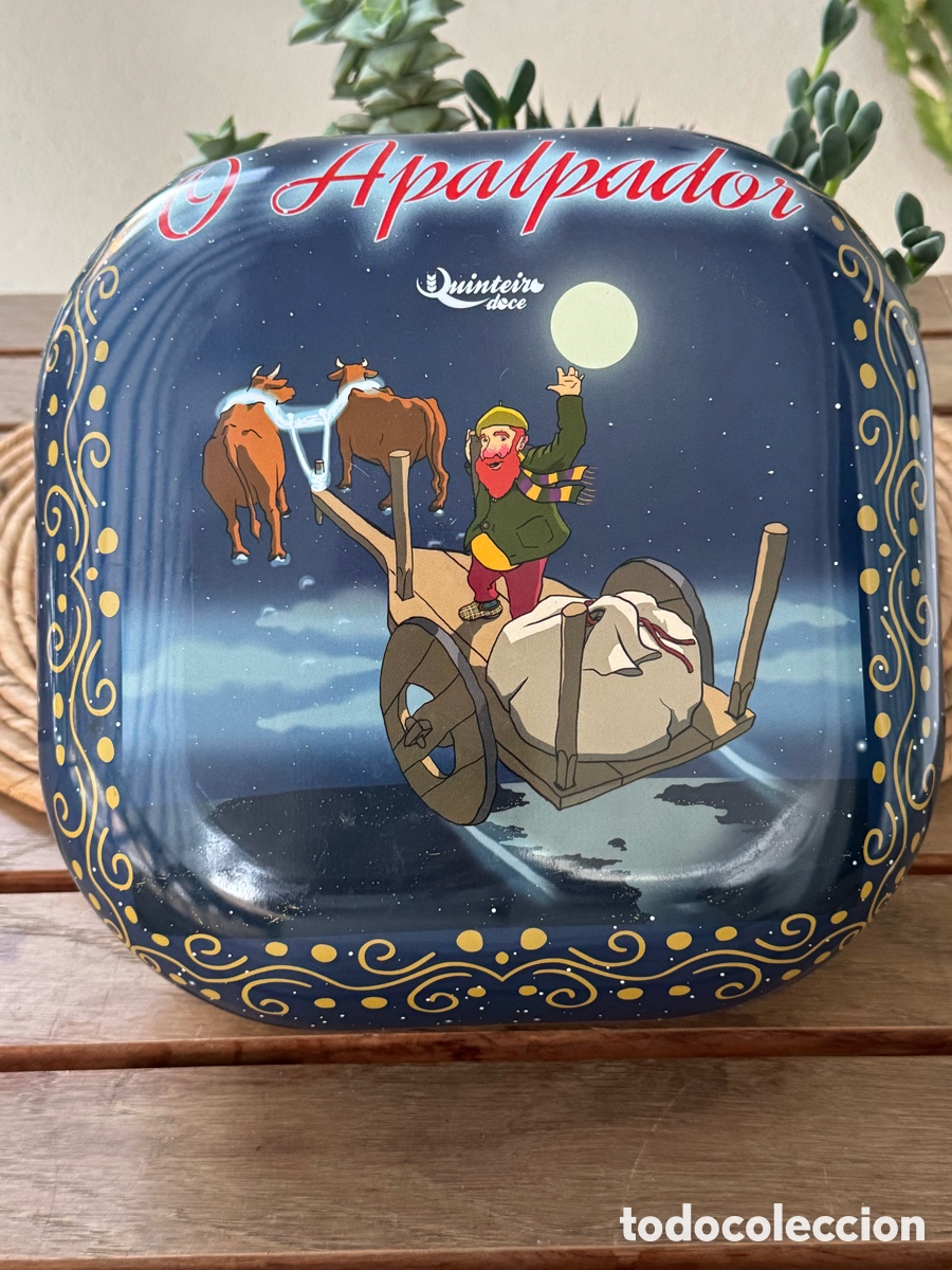Cajas y cajitas met&aacute;licas: Lata met&aacute;lica O Apalpador Quinteiro Doce Galicia