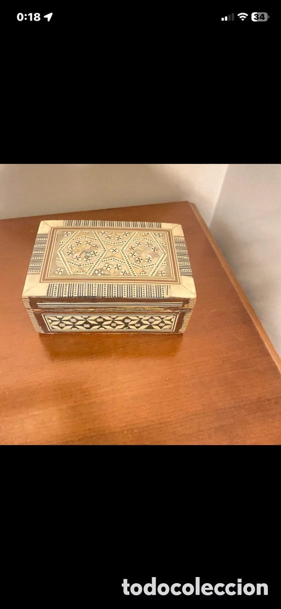 Cajas y cajitas met&aacute;licas: Cajita turca, original de Estambul