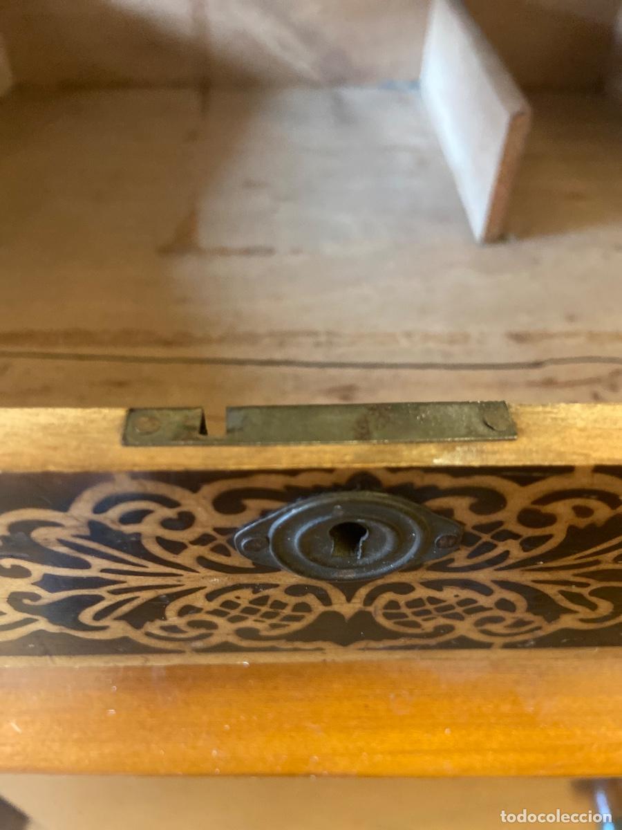 Cajas y cajitas met&aacute;licas: Caja de madera antigua - Foto 8