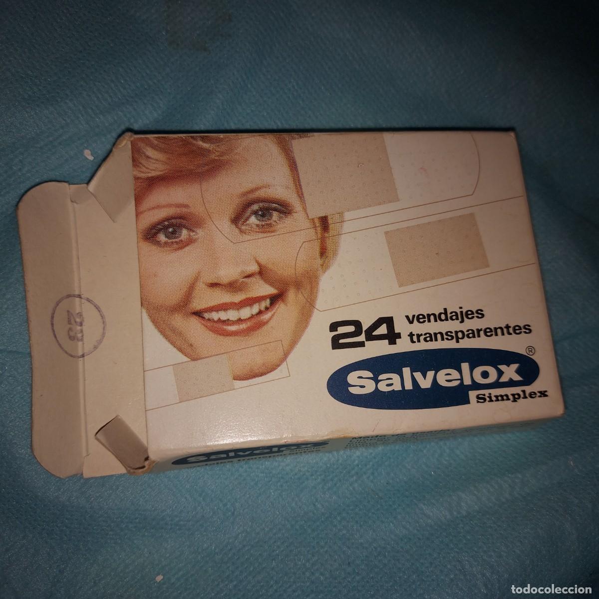 Cajas y cajitas met&aacute;licas: CAJA SALVELOX, VENDAJES TRANSPARENTES, A&Ntilde;OS 80
