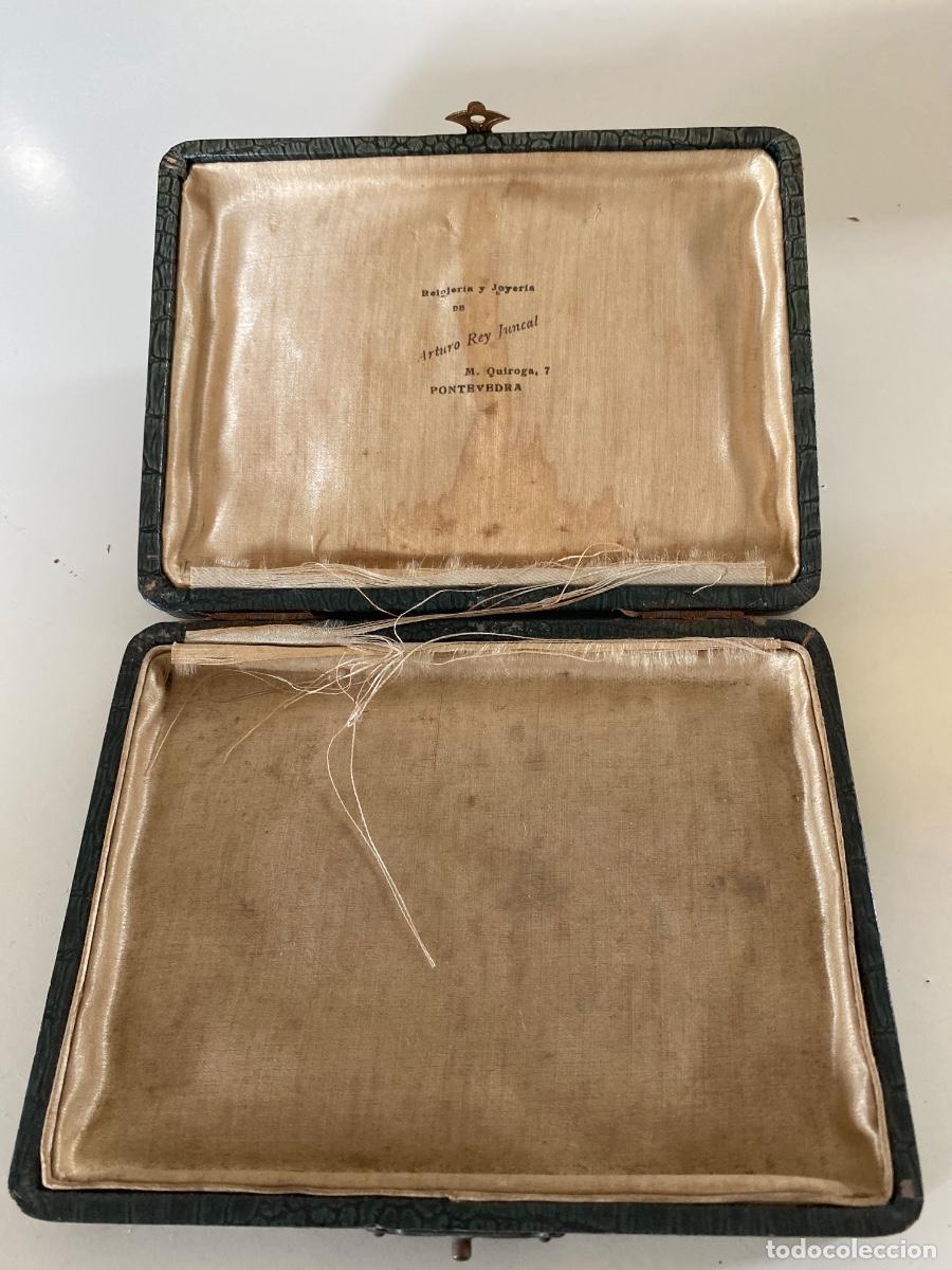 Cajas y cajitas met&aacute;licas: Pontevedra. Caja para joyas Arturo Rey Juncal.