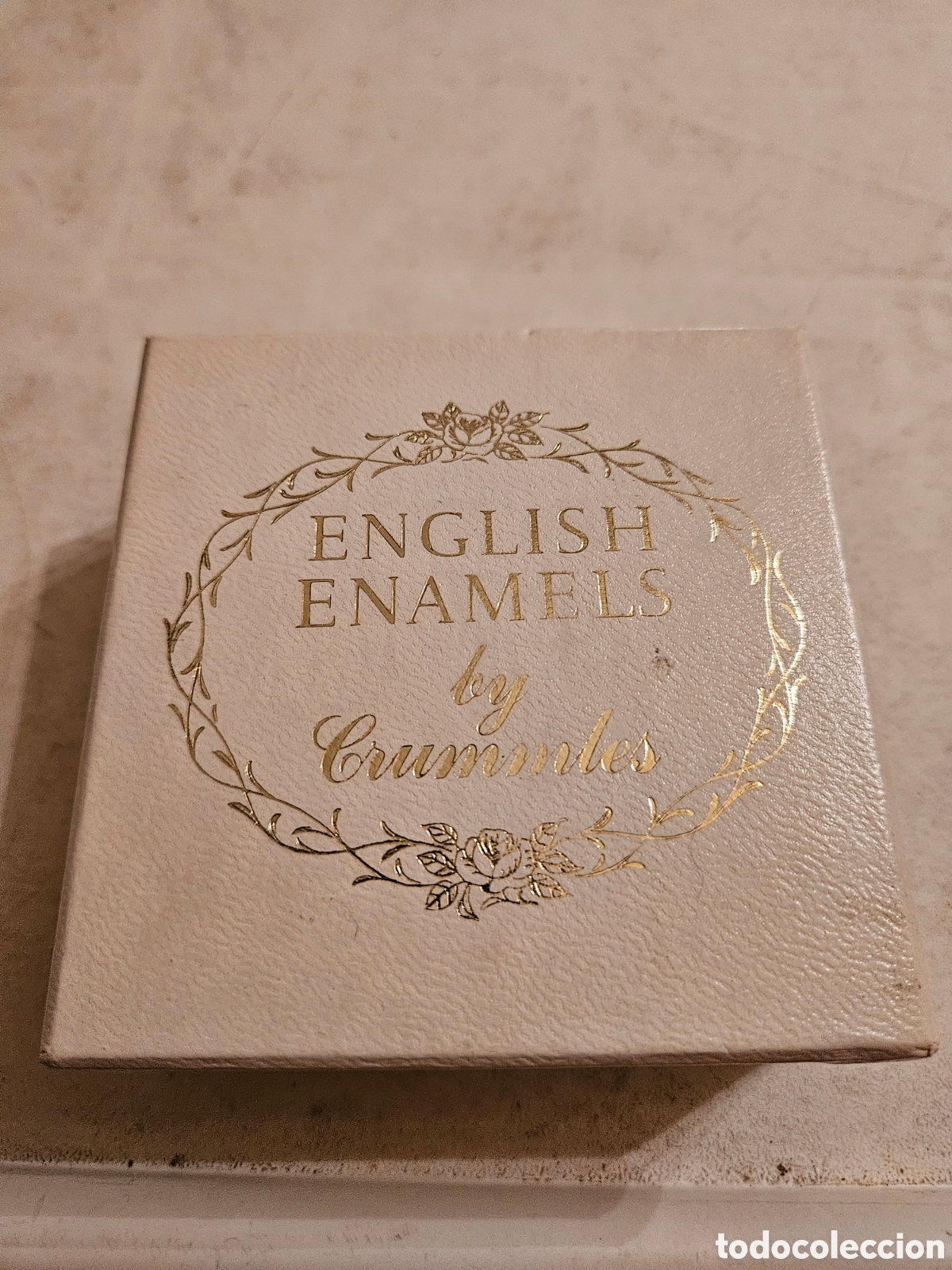 Cajas y cajitas met&aacute;licas: Cajita de esmalte Crummles & Co. - Juegos Ol&iacute;mpicos de Invierno Grenoble 1968 - Con caja y folleto o
