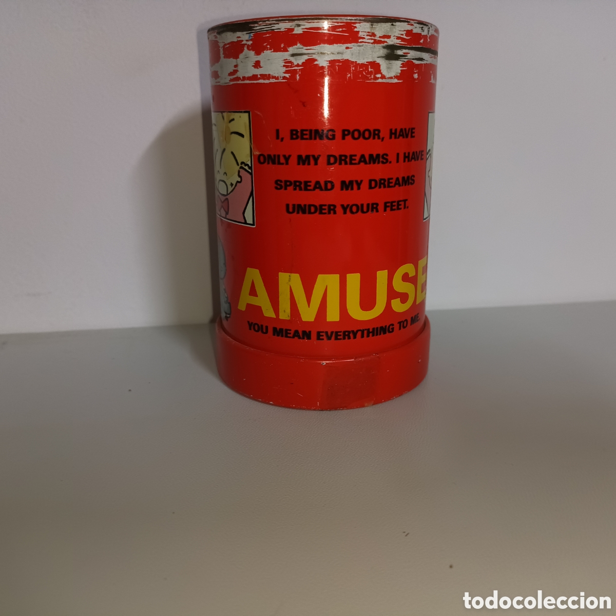 Cajas y cajitas met&aacute;licas: ANTIGUA LATA DE COLECCI&Oacute;N