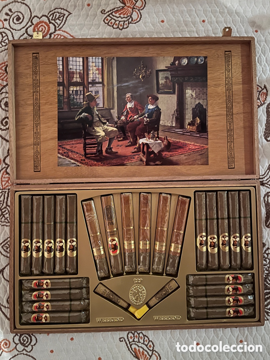 Cajas y cajitas met&aacute;licas: Caja de puros Old Smokers