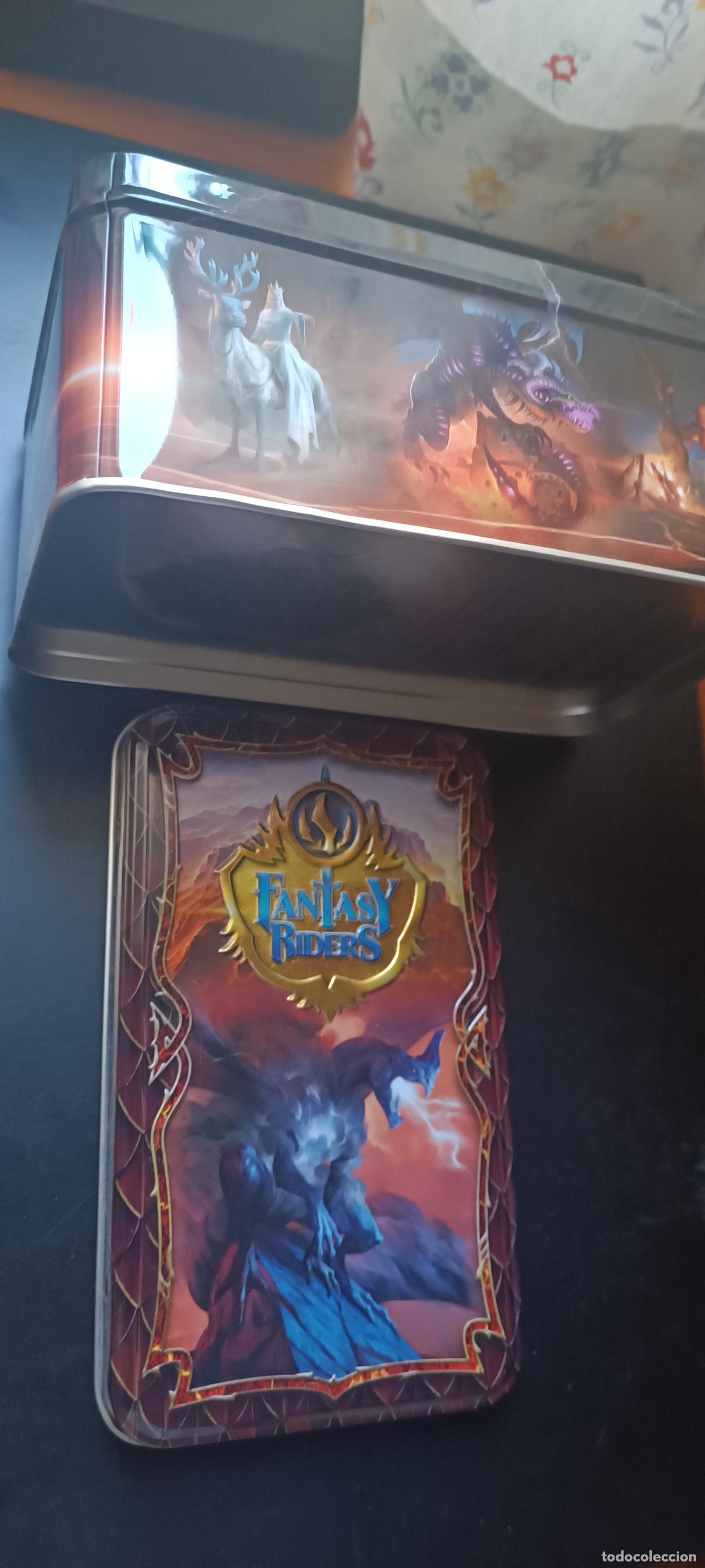 Blechdosen und Kisten: FANTASY RIDERS 3 EL RESURGIR DE LOS DRAGONES COLLECTOR'S BOX VACIA - METAL BOX / CAJA METALICA