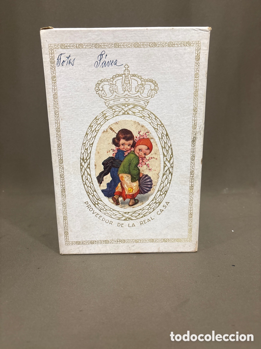 Cajas y cajitas met&aacute;licas: Caja de cart&oacute;n TURRONES Y DULCE*MORA*ONTENIENTE(VALENCIA)PROVEEDOR DE LA CASA REAL*VER FOTOS*