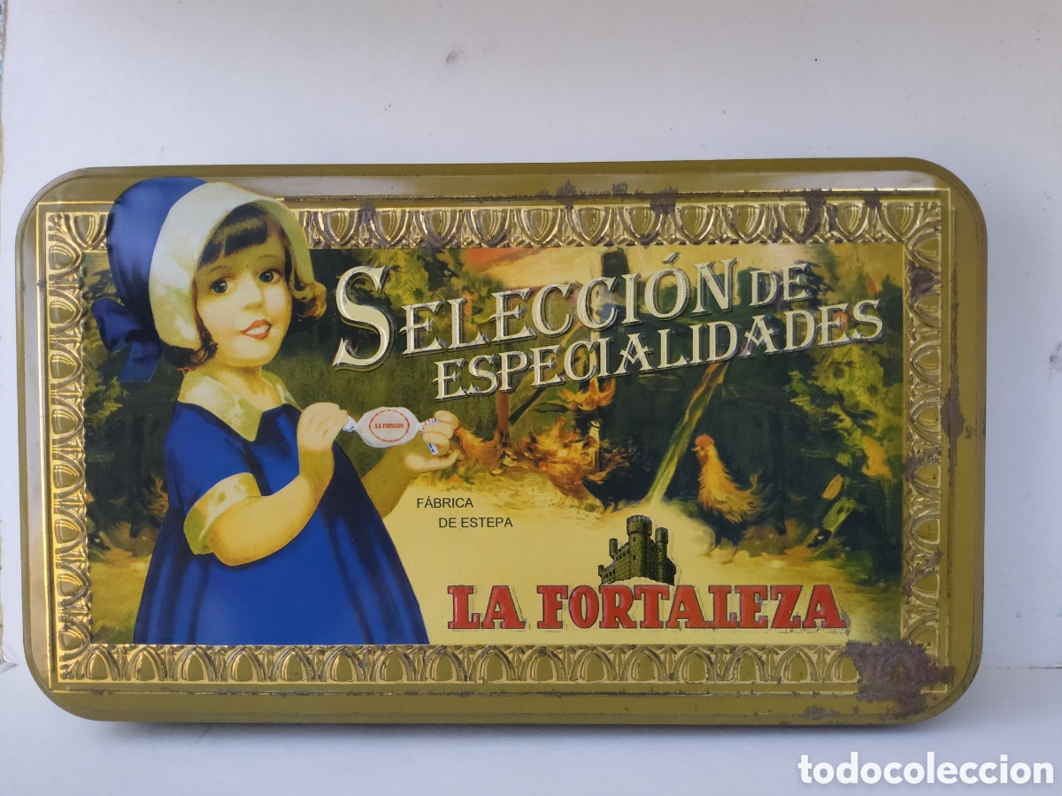 Cajas y cajitas met&aacute;licas: Caja de lata para coleccionar