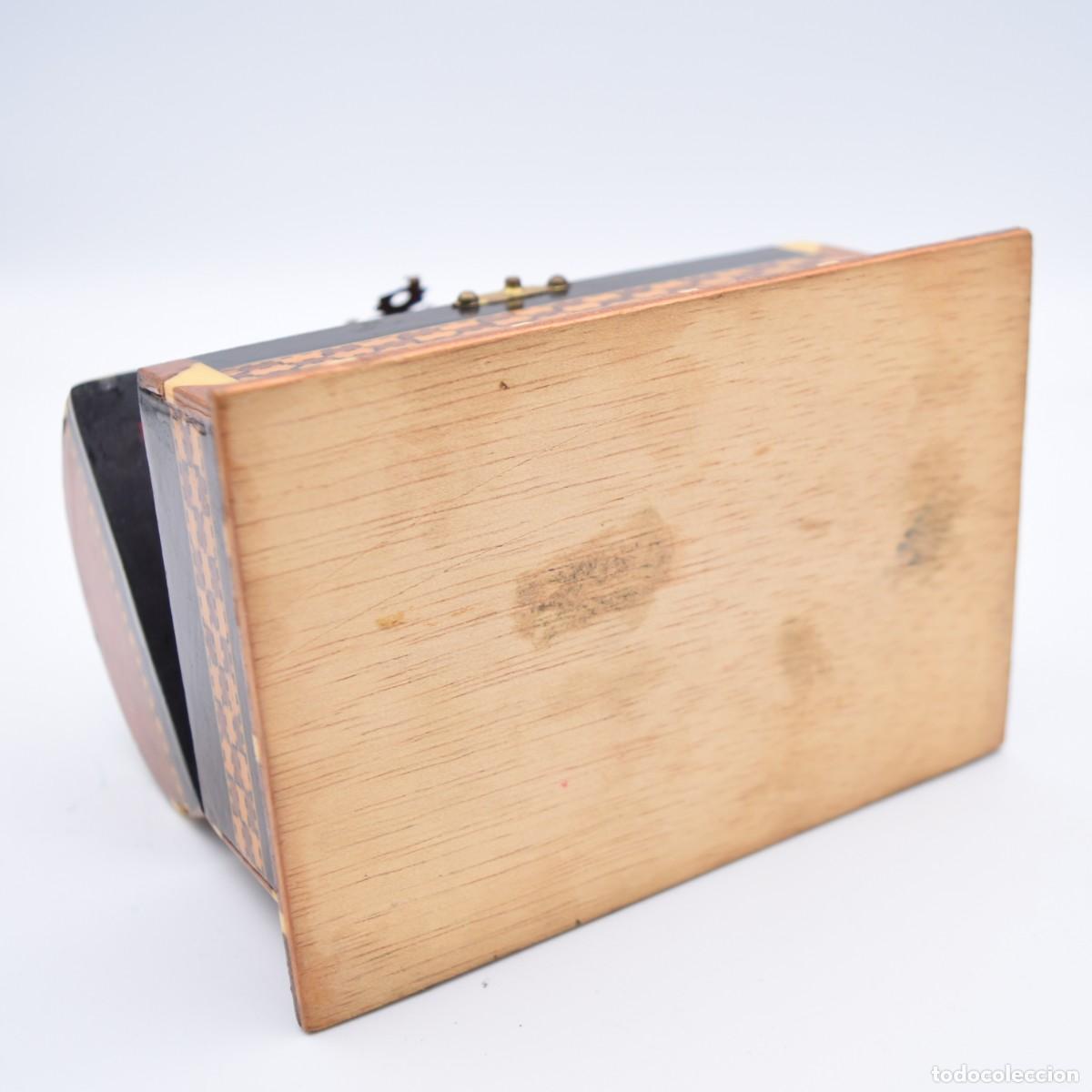 Cajas y cajitas met&aacute;licas: Caja joyero de taracea - Foto 7