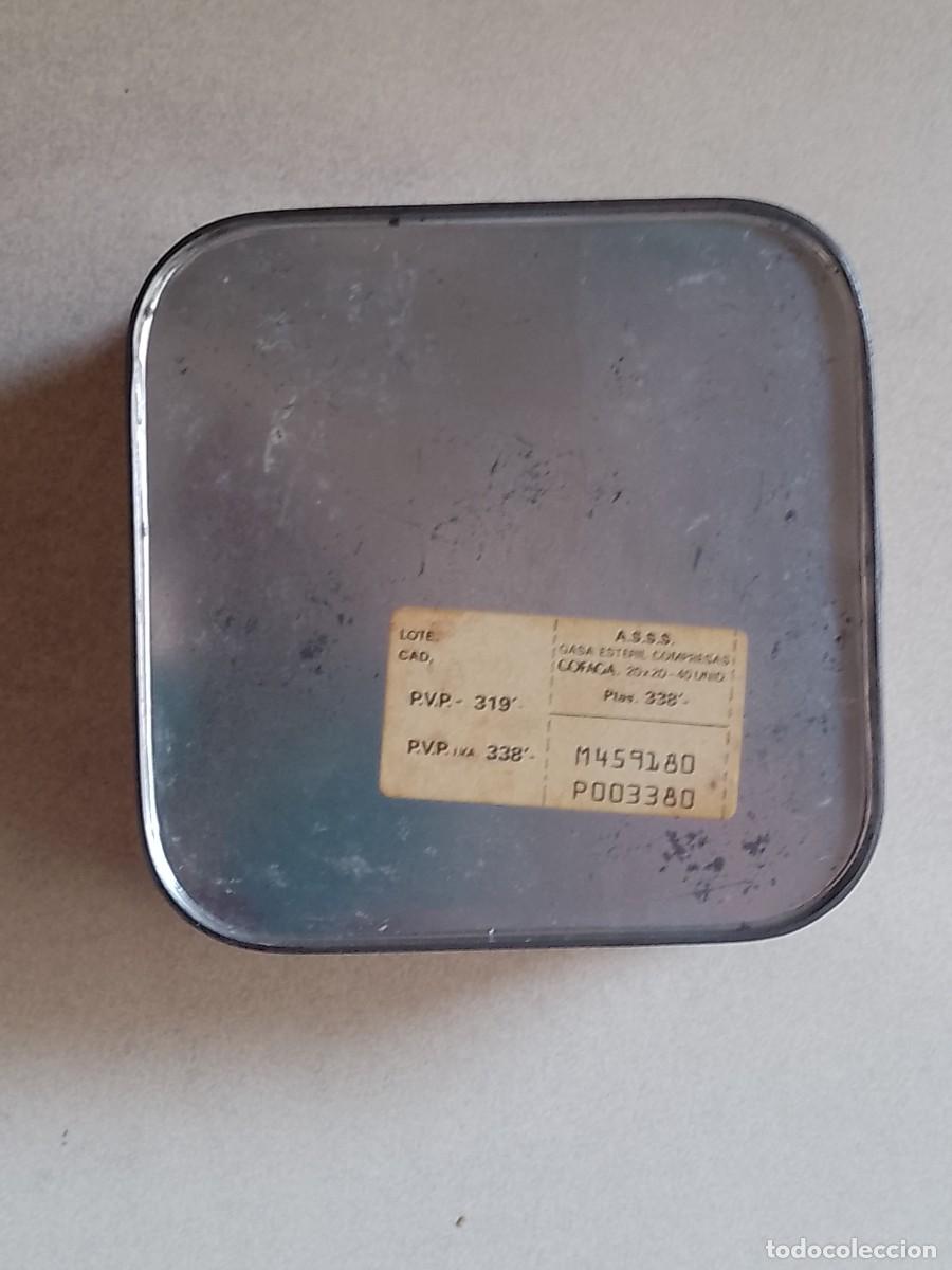 Cajas y cajitas met&aacute;licas: LATA DE GASAS COFAGA - Foto 3