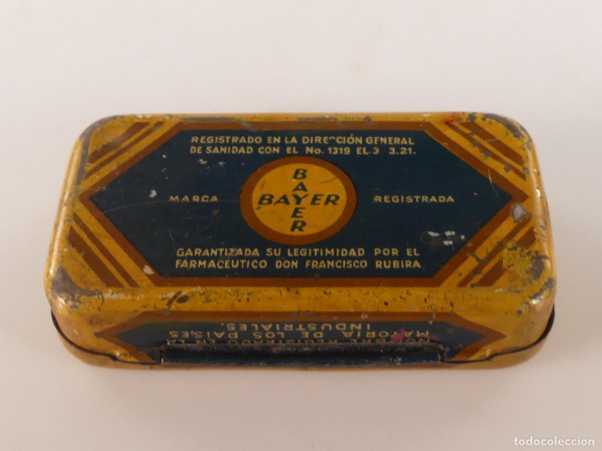 Blechdosen und Kisten: ANTIGUA CAJA DE HOJALATA BOMBONES BAYER DE CORIFINA - OBJETO DE COLECCI&Oacute;N