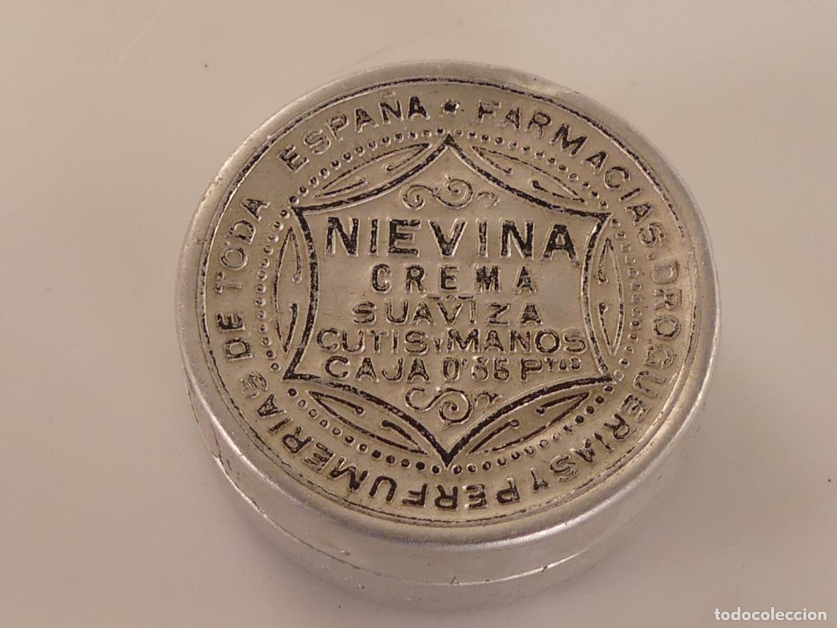 Blechdosen und Kisten: CAJA CAJITA METALICA CREMA NIEVINA