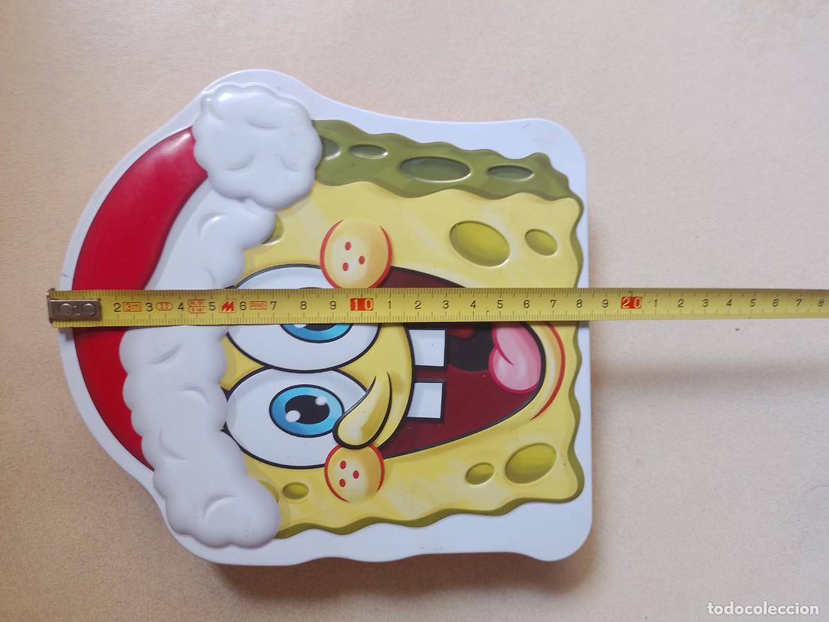 Cajas y cajitas met&aacute;licas: LATA DE BOB ESPONJA . - Foto 5