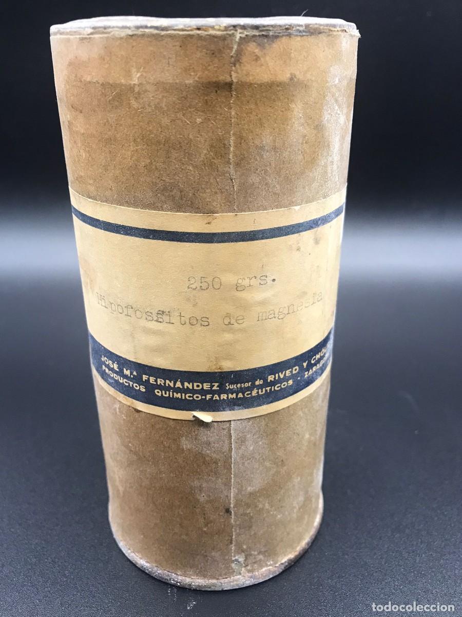 Boxes and metal boxes: ANTIGUO BOTE DE HIPOFOSITOS DE MAGNESIA