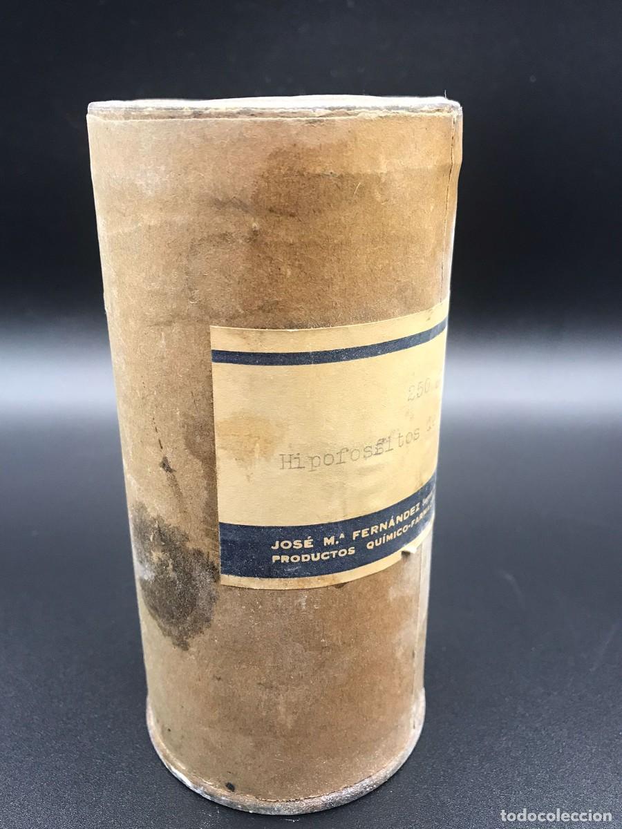 Cajas y cajitas met&aacute;licas: ANTIGUO BOTE DE HIPOFOSITOS DE MAGNESIA - Foto 4