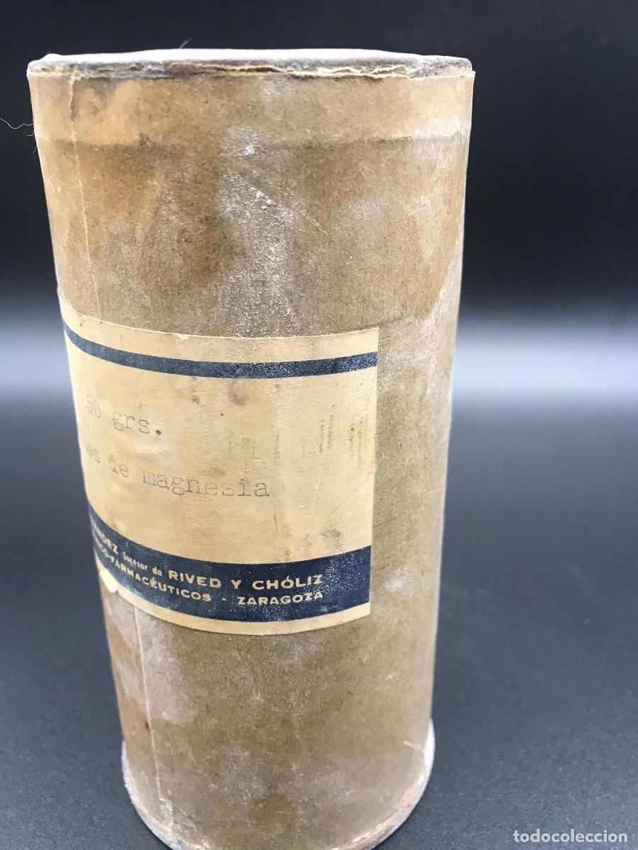 Cajas y cajitas met&aacute;licas: ANTIGUO BOTE DE HIPOFOSITOS DE MAGNESIA - Foto 5