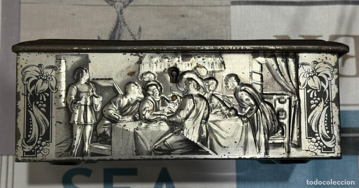 Boxes and metal boxes: CAJA GALLETAS TENIERS FABRICADO EN BELGICA DECADA 1950