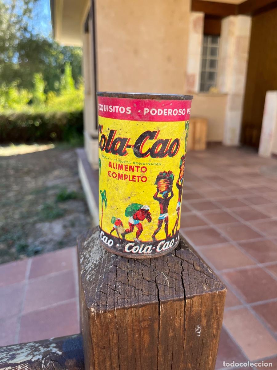 Cajas y cajitas met&aacute;licas: Cola- Cao bote ( chapa -cart&oacute;n)