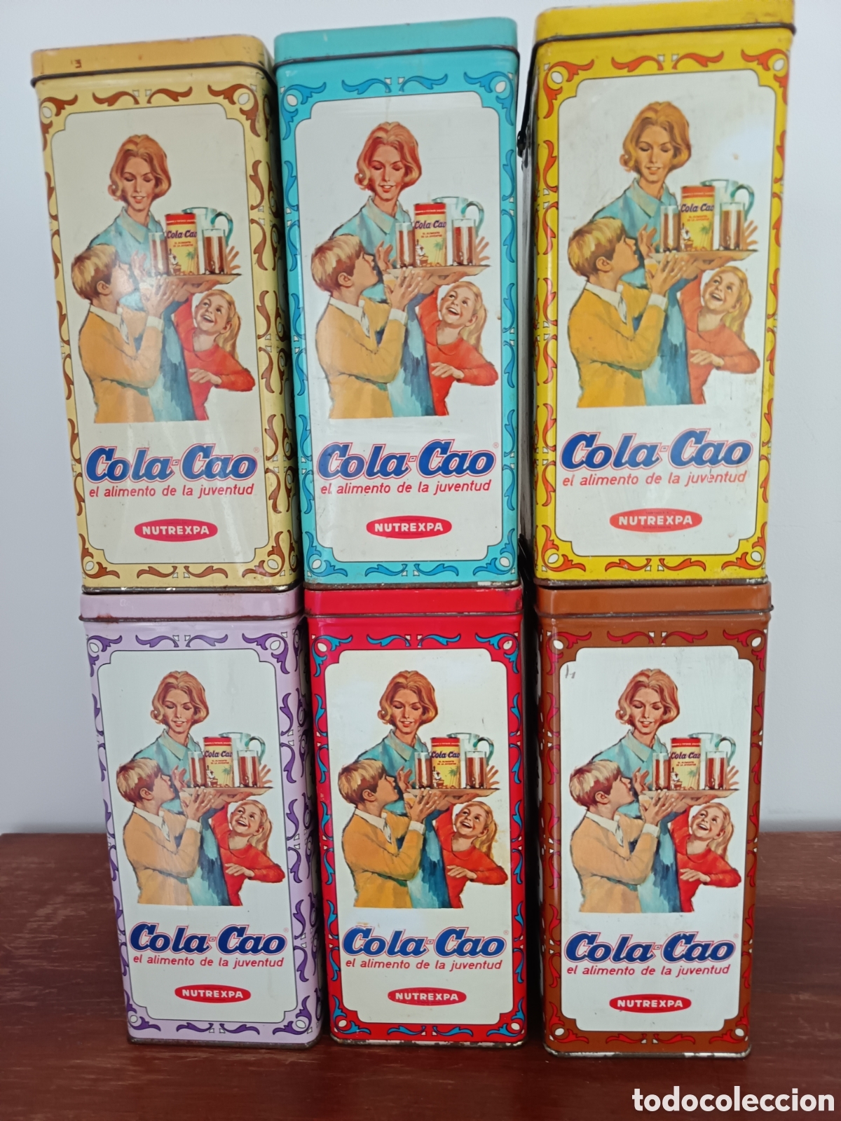 Blechdosen und Kisten: CAJAS DE HOJALATA DE COLACAO