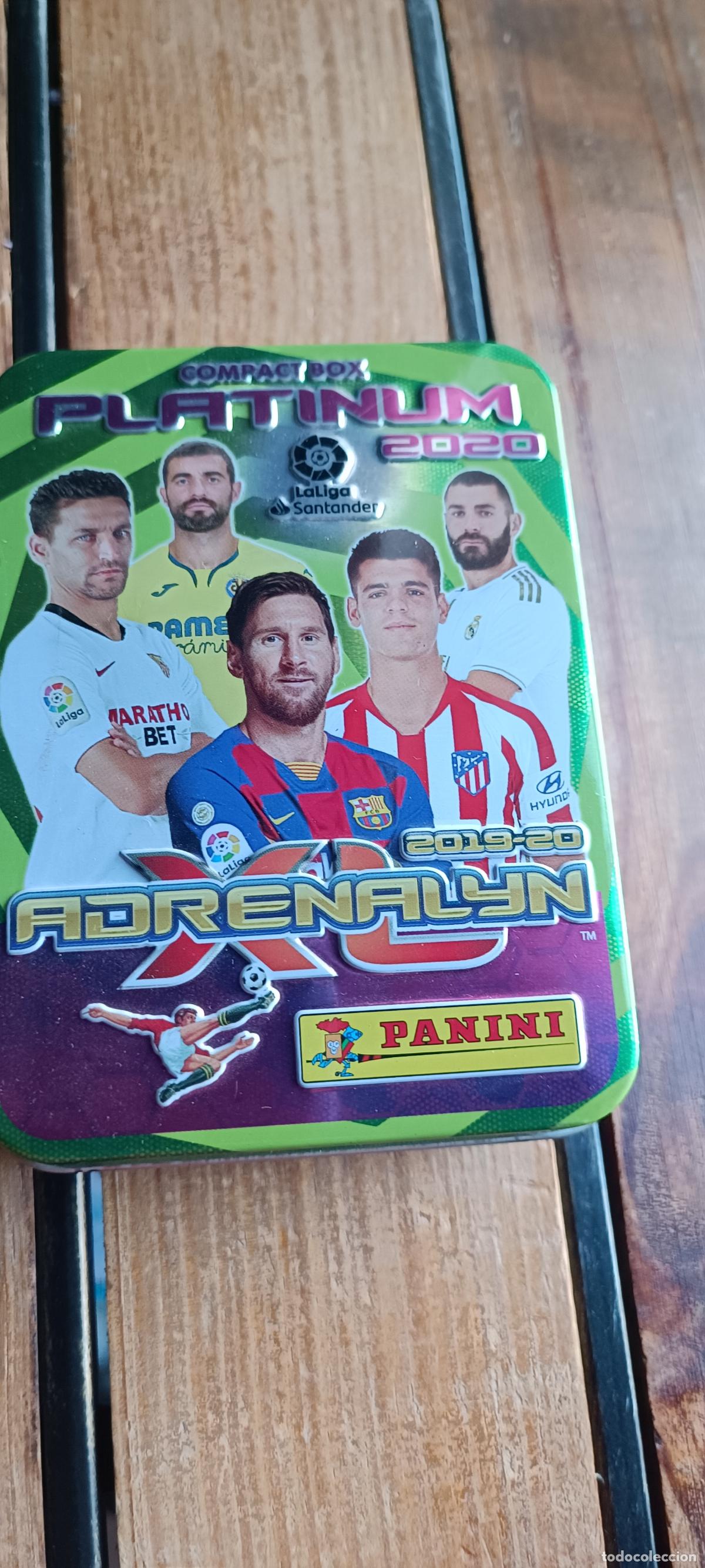 Cajas y cajitas met&aacute;licas: LATA CAJA COMPACT BOX PLATINUM 2020 VAC&Iacute;A ADRENALYN 2019 2020 19 20 MESSI