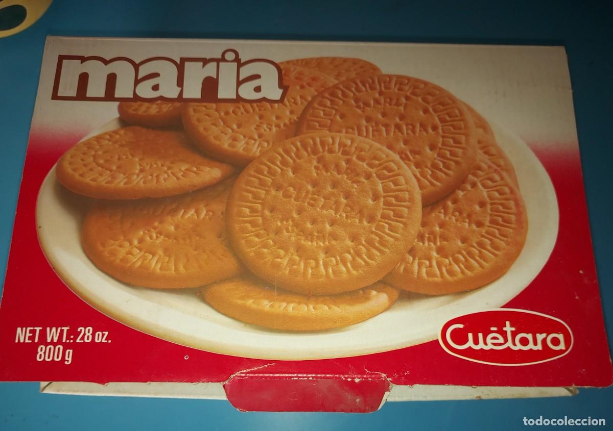 Cajas y cajitas met&aacute;licas: GALLETAS MARIA DE CUETARA, A&Ntilde;OS 80