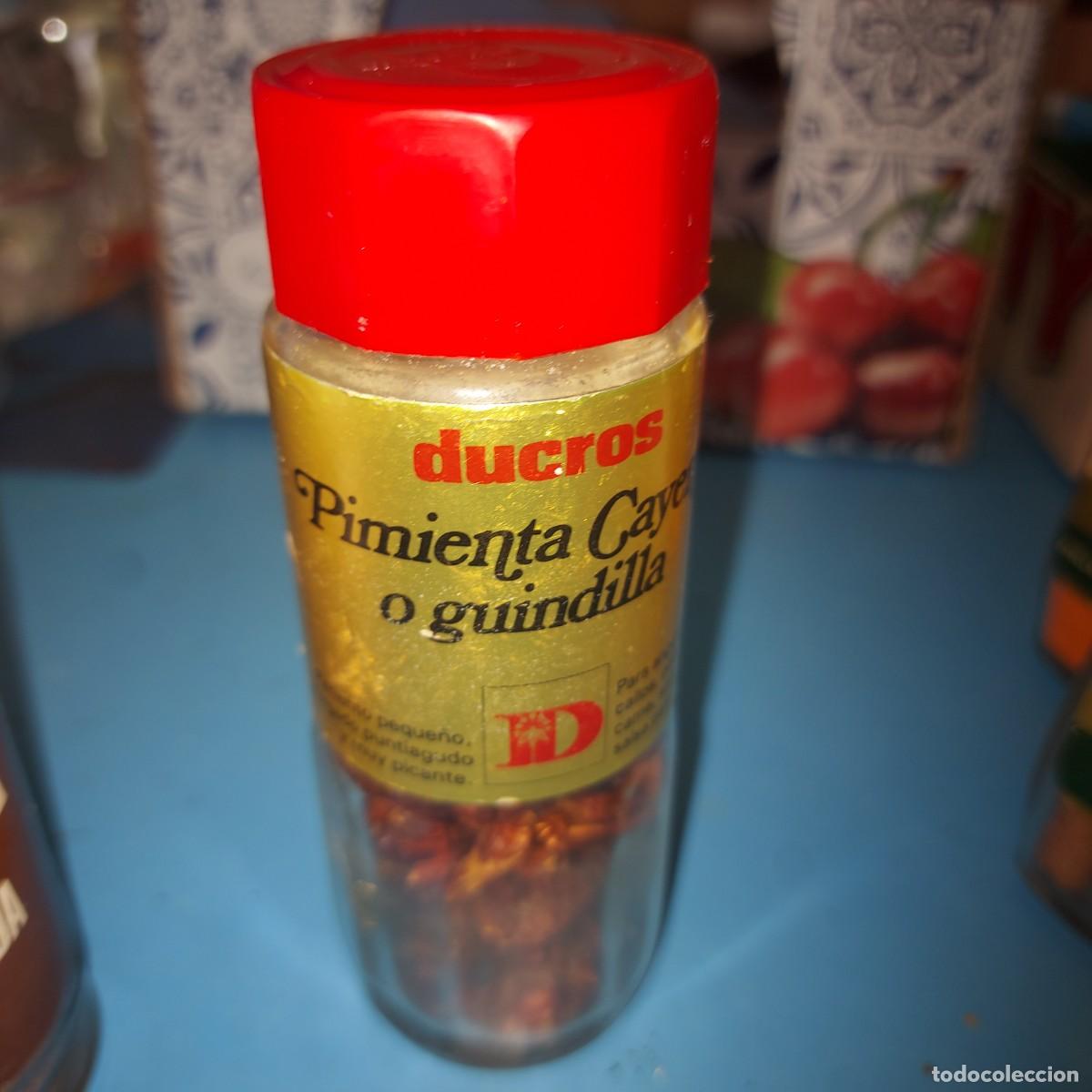 Cajas y cajitas met&aacute;licas: FRASCO CON PIMIENTA MARCA DUCROS
