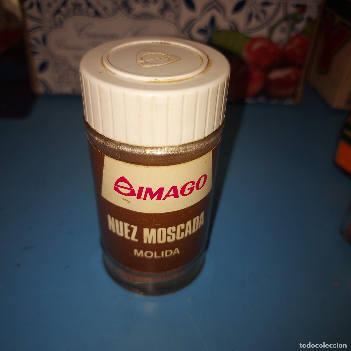 Cajas y cajitas met&aacute;licas: BOTE DE NUEZ MOLIDA DE SIMAGO