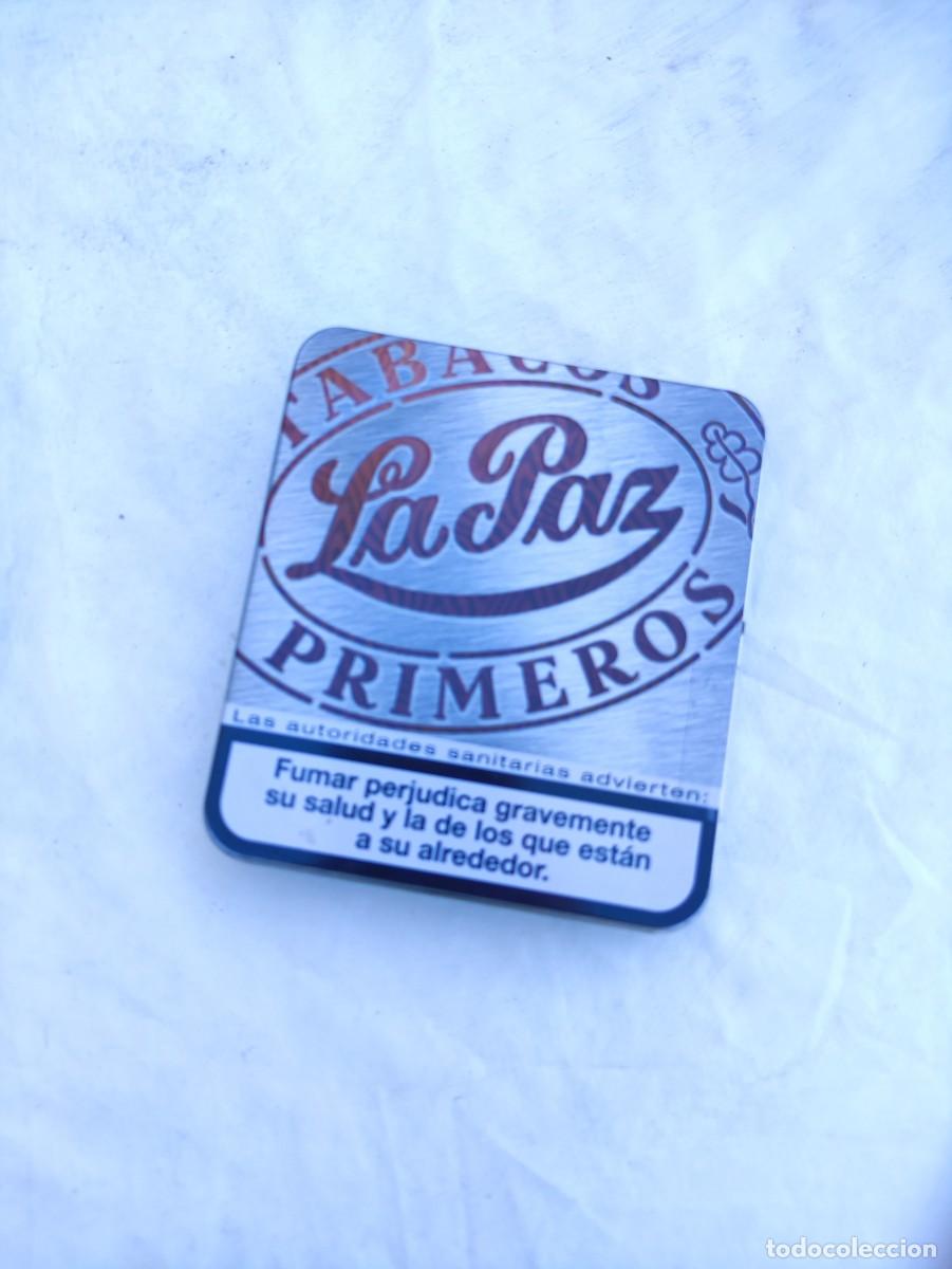 Cajas y cajitas met&aacute;licas: CAJA METAL VACIA - TABACO LA PAZ / WILDE
