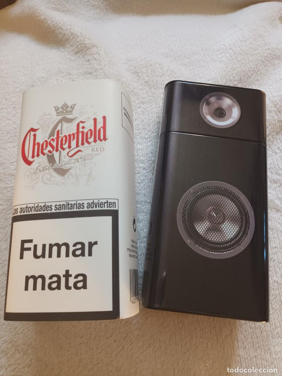 Cajas y cajitas met&aacute;licas: LATA DE TABACO CHESTERFIELD - CON DOS DEPARTAMENTOS