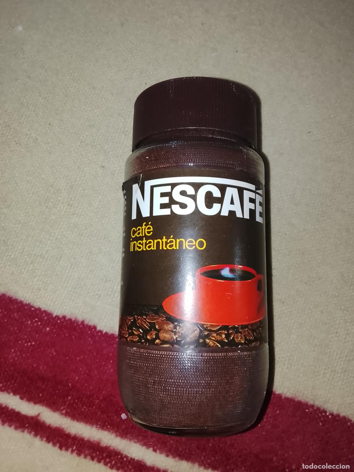 Cajas y cajitas met&aacute;licas: Bote NESCAF&Eacute; 200g A&ntilde;os 70 Sin Abrir - Precintado Nestl&eacute; Barcelona (Calle Arag&oacute;n)