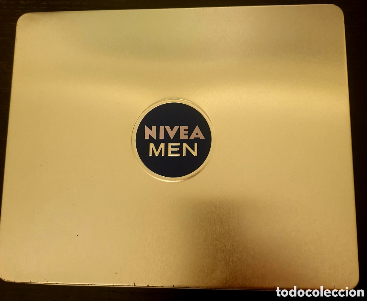 Cajas y cajitas met&aacute;licas: Caja met&aacute;lica Nivea Man