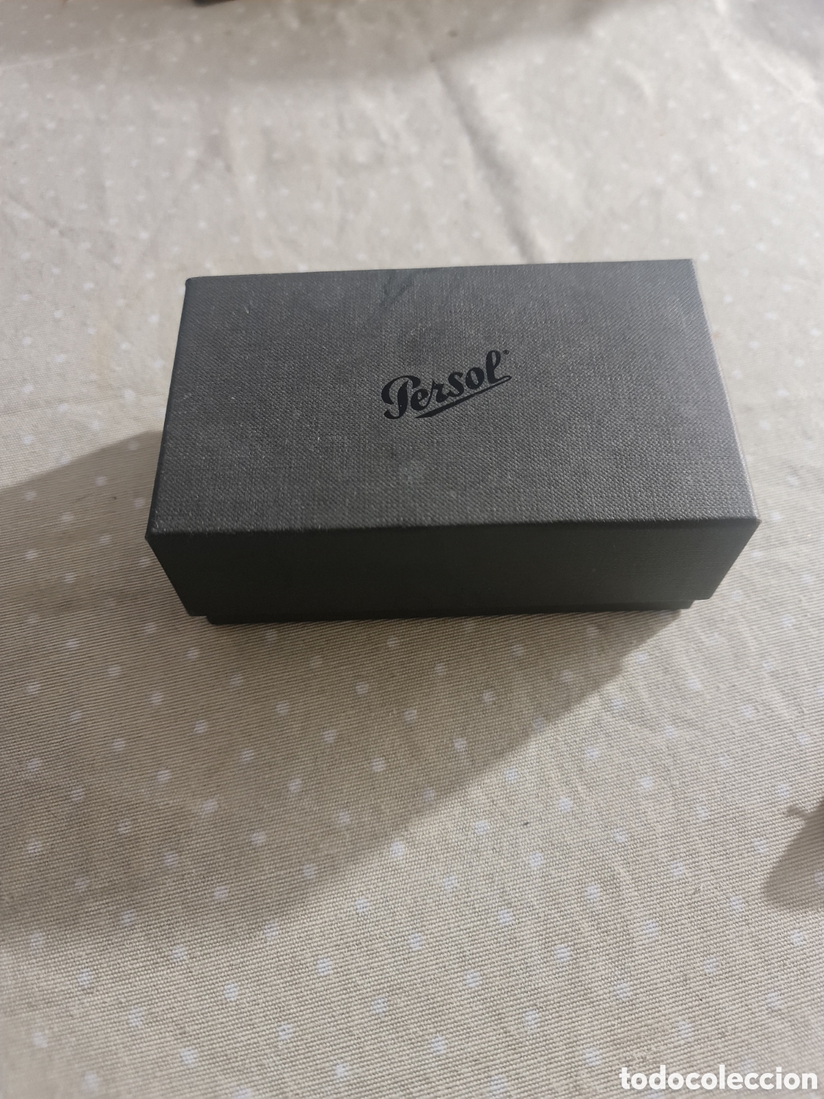 Cajas y cajitas met&aacute;licas: Original Persol para gafas plegables (Impecable)