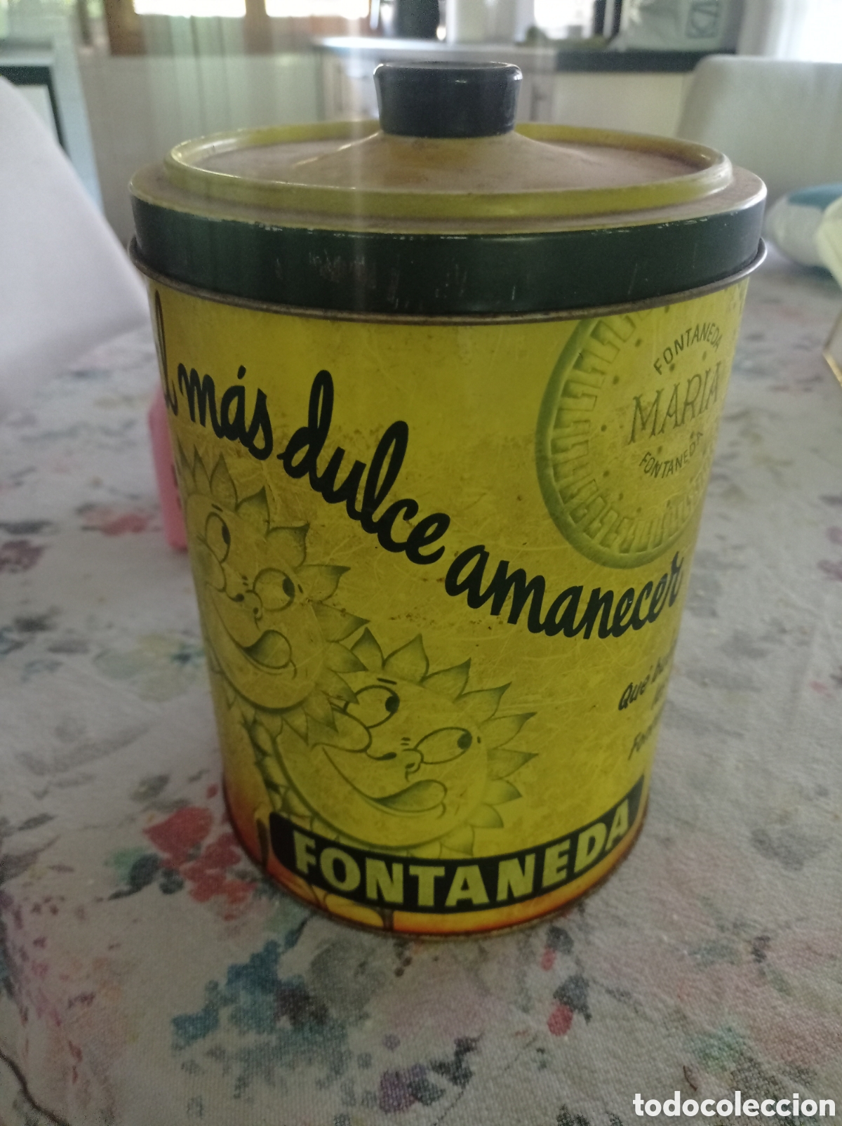 Cajas y cajitas met&aacute;licas: CAJA GALLETAS FONTANEDA DULCE AMANECER
