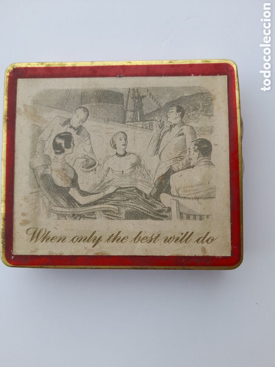 Bo&icirc;tes et petites bo&icirc;tes m&eacute;talliques: Caja cigarrillos BENSON &rdquo;When only the best vill do&rdquo;