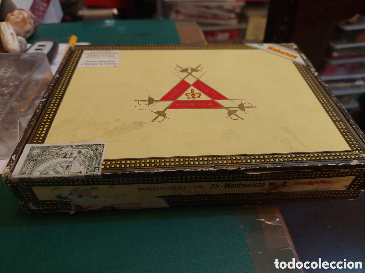 Cajas y cajitas met&aacute;licas: MONTECRISTO CAJA VAC&Iacute;A NUMERO 3