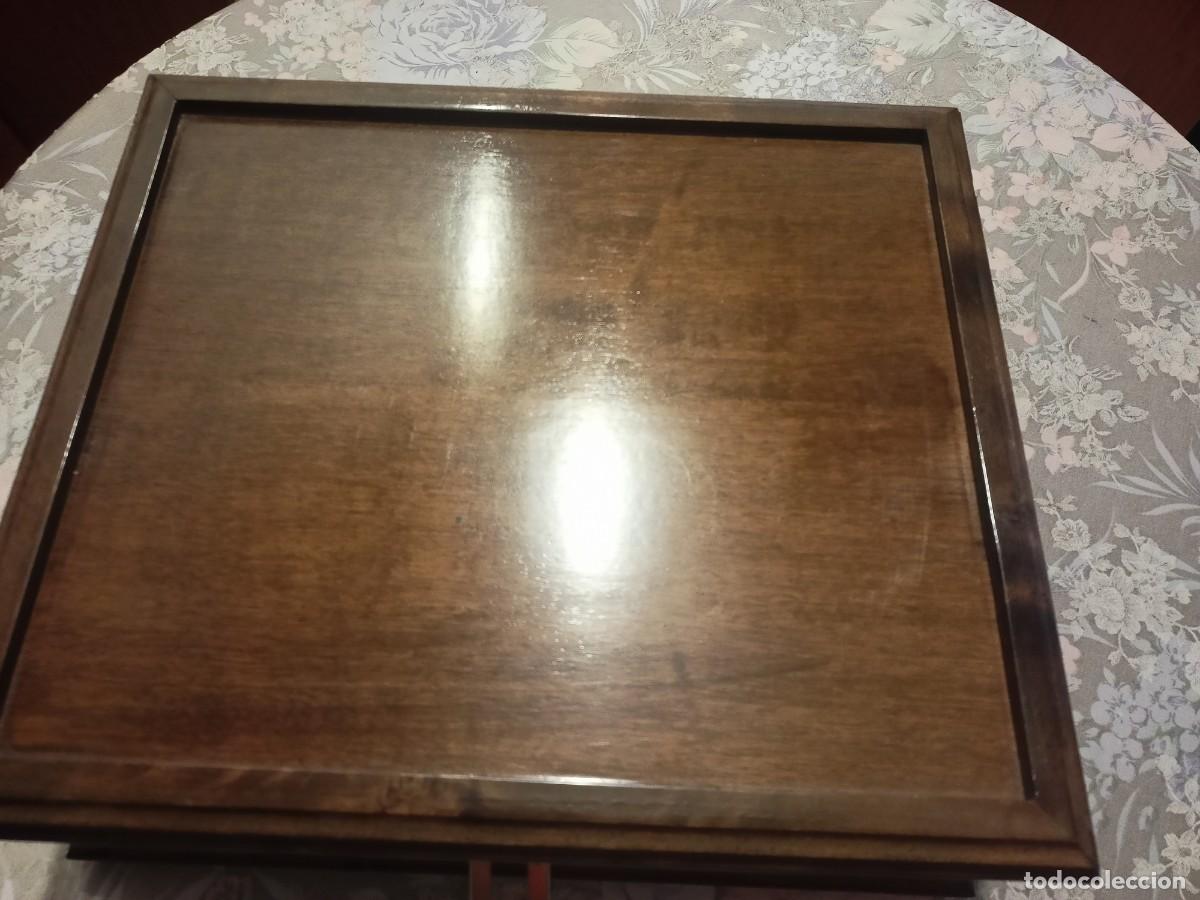 Cajas y cajitas met&aacute;licas: CAJA DE MADERA PURERA/HUMIDIFICADORA &rdquo;SEGURA VIUDAS&rdquo; DE MEDIDAS 37 x 32 x 14 cm.