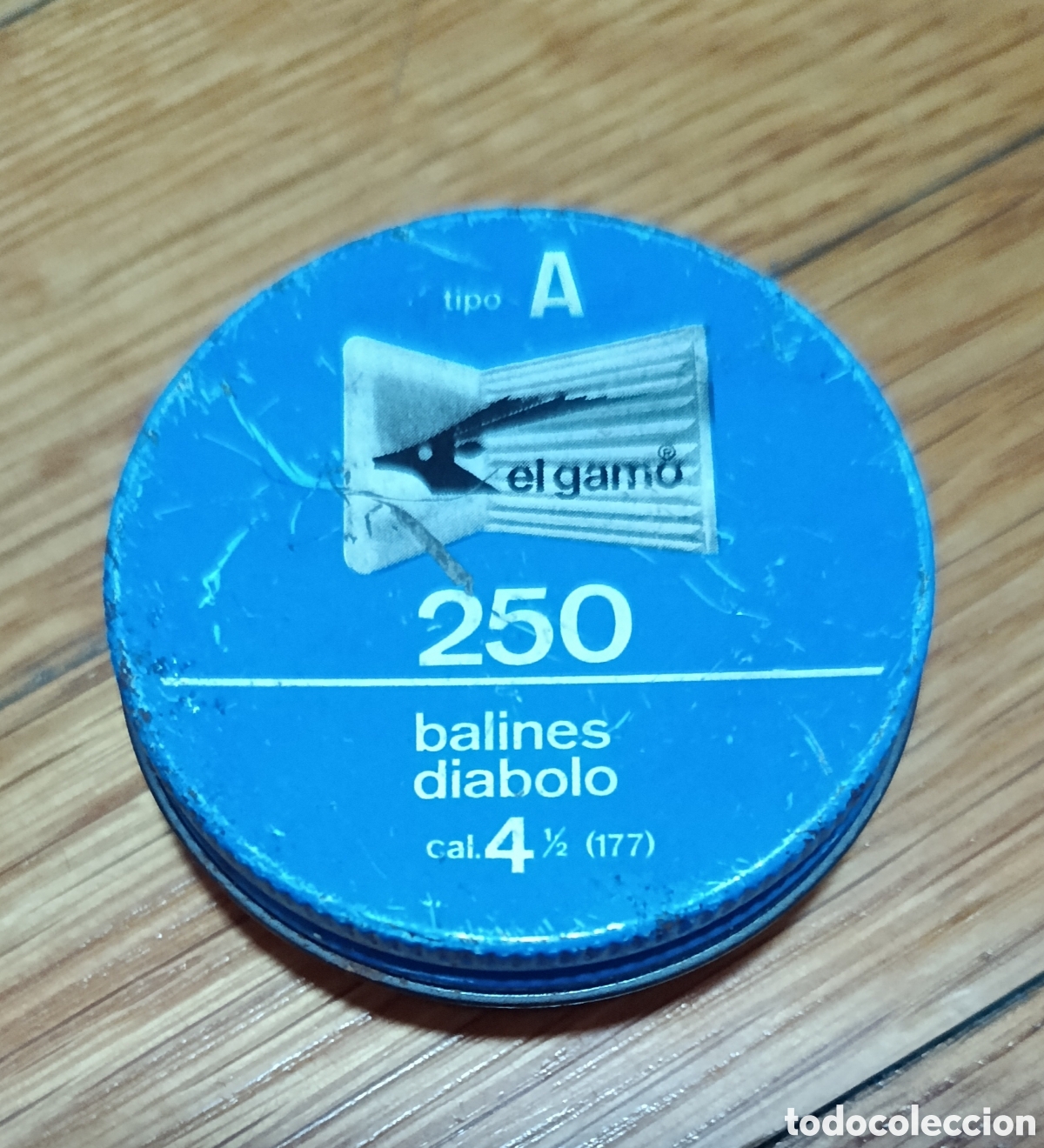 Cajas y cajitas met&aacute;licas: Caja lata de balines el gamo
