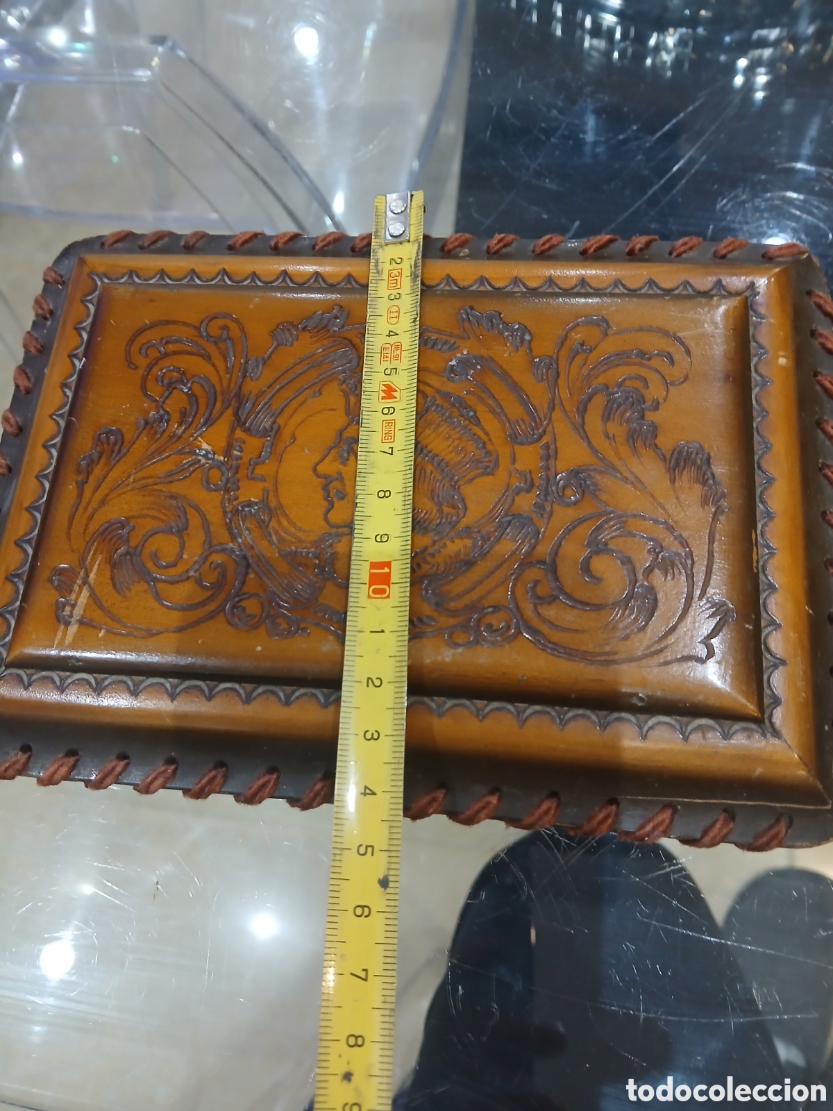 Cajas y cajitas met&aacute;licas: Caja en madera de coleccion - Foto 5
