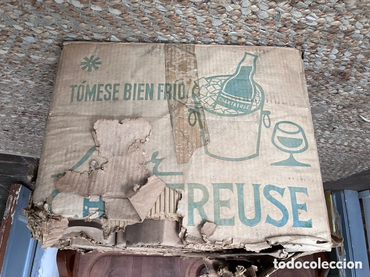 Cajas y cajitas met&aacute;licas: Caja chartreuse vacia - Foto 2