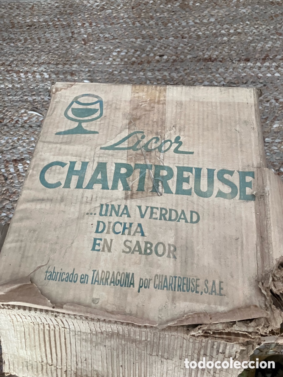 Cajas y cajitas met&aacute;licas: Caja chartreuse vacia