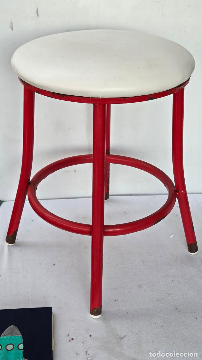 Cajas y cajitas met&aacute;licas: banqueta de estilo vintage