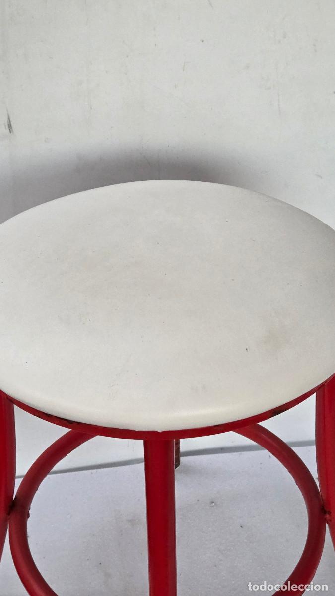 Cajas y cajitas met&aacute;licas: banqueta de estilo vintage - Foto 2