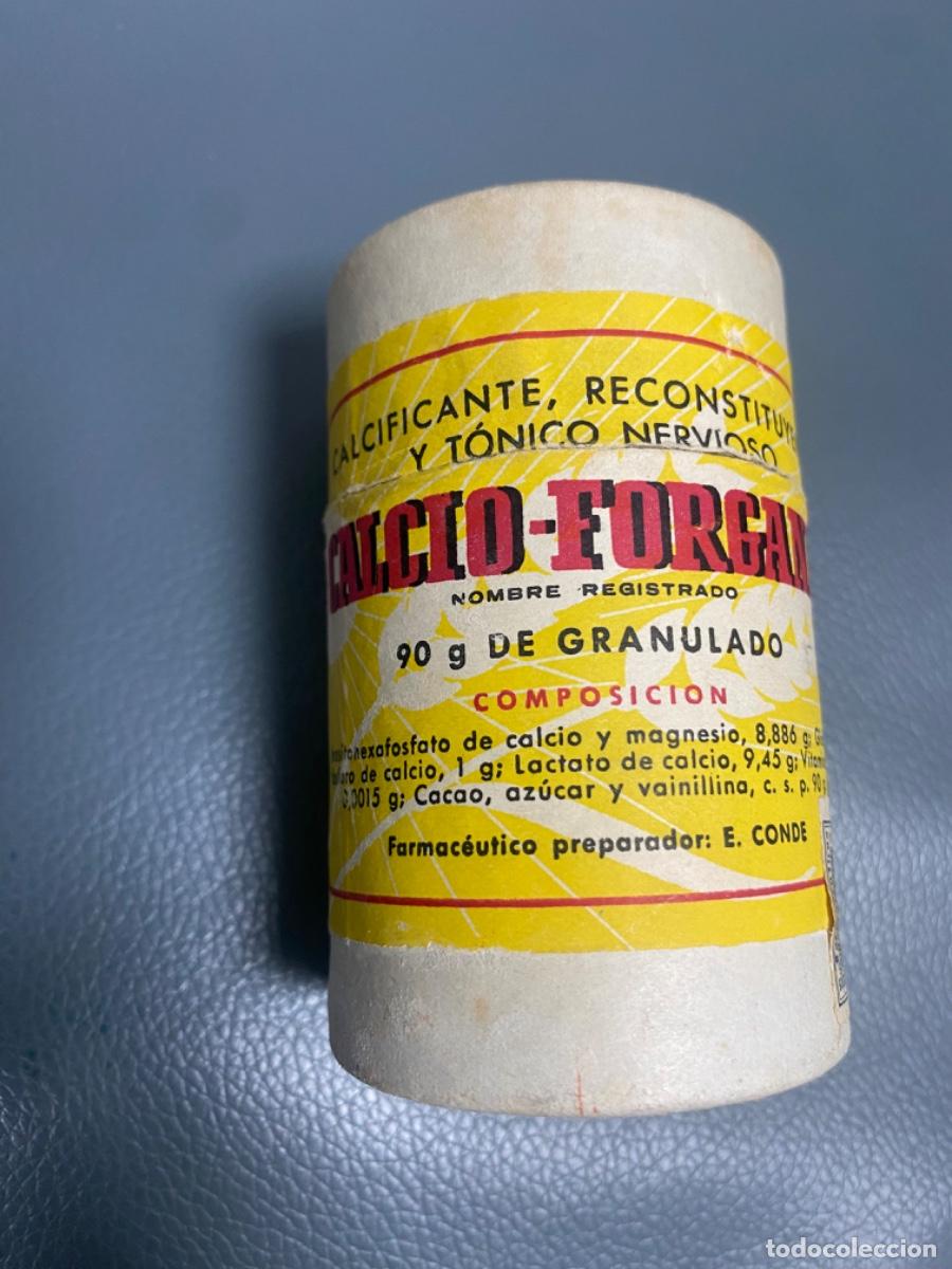Cajas y cajitas met&aacute;licas: ANTIGUO BOTE CAJA CALCIO-FOLGANA