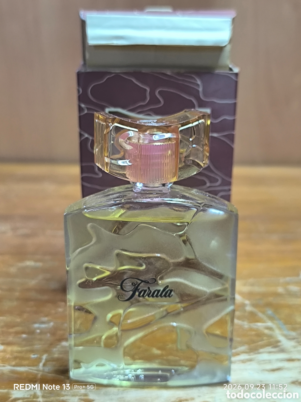 Cajas y cajitas met&aacute;licas: Farala 50ml EAU de toillete gal - Foto 2