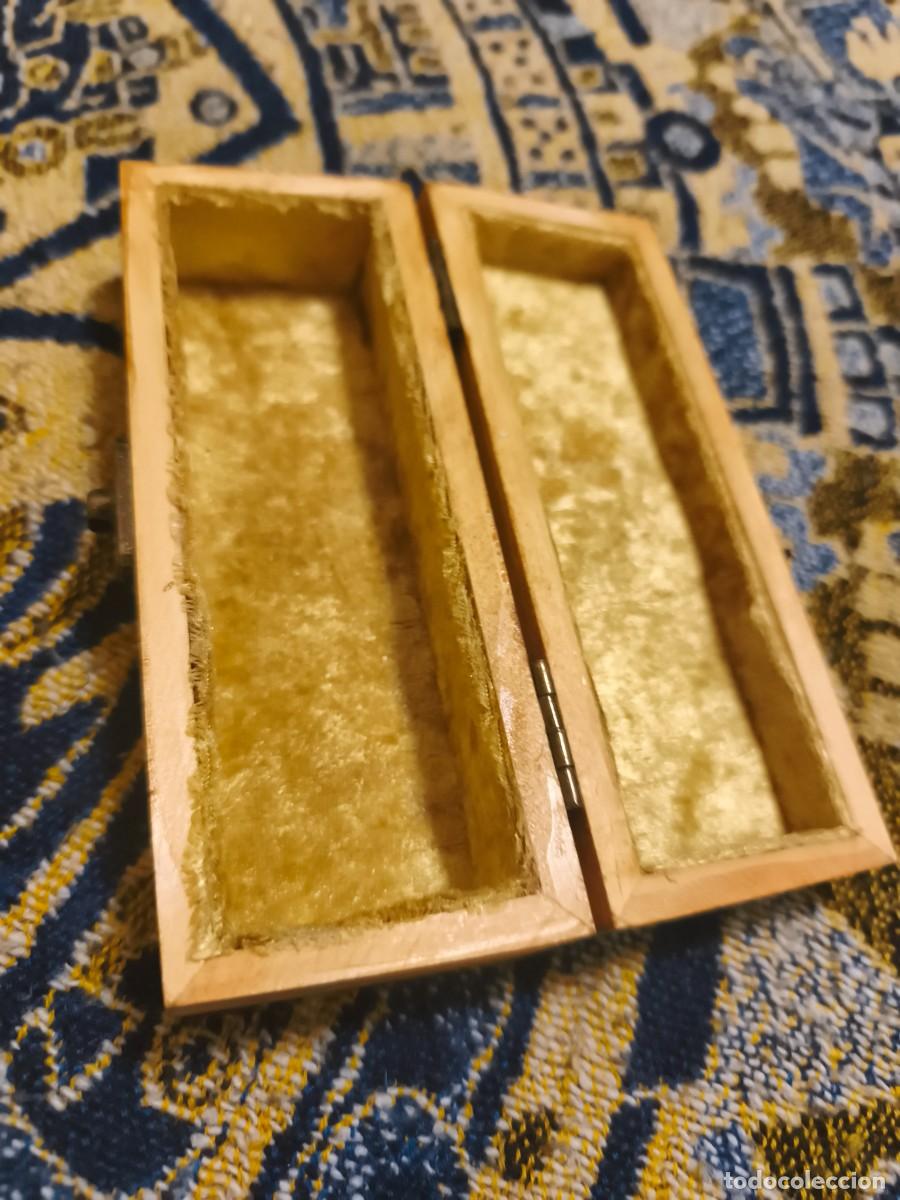 Cajas y cajitas met&aacute;licas: Caja de madera 15 x 4 cm - Foto 1